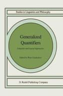 Generalized Quantifiers edito da Springer Netherlands
