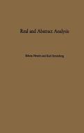 Real and Abstract Analysis di E. Hewitt, K. Stromberg edito da Springer Berlin Heidelberg