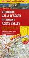 Marco Polo Piemonte Valle D'Aosta Map edito da Marco Polo
