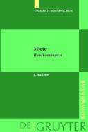 Miete di Jurgen Sonnenschein edito da De Gruyter