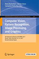Computer Vision, Pattern Recognition, Image Processing, and Graphics edito da Springer Singapore