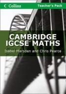 Cambridge Igcse Maths Teacher's Pack di Isabel Marsden, Chris Pearce edito da Harpercollins Publishers