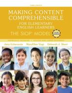 Making Content Comprehensible for Elementary English Learners di MaryEllen J. Vogt, Jana J. Echevarria, Deborah J. Short edito da Pearson Education (US)