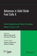 Advances in Solid Oxide Fuel Cells X di Mihails Kusnezoff edito da John Wiley & Sons