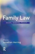 Family Law edito da Taylor & Francis Ltd