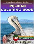 Pelican Coloring Books: For Adults and Teens Stress Relief Coloring Book: Sketch Coloringbook 40 Grayscale Images di Jessica Belcher edito da Createspace Independent Publishing Platform