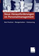 Neue Herausforderungen im Personalmanagement edito da Gabler, Betriebswirt.-Vlg