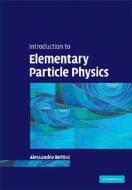 Introduction To Elementary Particle Physics di Alessandro Bettini edito da Cambridge University Press