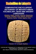 V5.Comparative Encyclopedic Dictionary of Mesopotamian Vocabulary Dead & Ancient Languages di Maximillien De Lafayette edito da Lulu.com