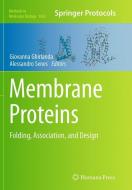 Membrane Proteins edito da Humana Press