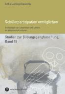 Schülerpartizipation ermöglichen di Antje Liening-Konietzko edito da Budrich
