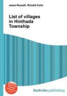 List Of Villages In Hinthada Township edito da Book On Demand Ltd.
