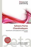 Sahasra Purna Chandrodayam edito da Betascript Publishing