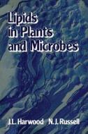 Lipids in Plants and Microbes di J. Harwood edito da Springer Netherlands