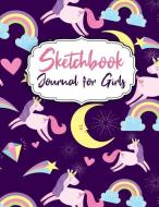 Sketchbook Journal for Girls: Sketchbook Journal for Girls:110 pages, White paper, Sketch, Doodle and Draw, Artist Editi di Omi Kech edito da INDEPENDENTLY PUBLISHED