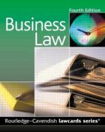 Cavendish: Business Lawcards di Routledge-Cavendish edito da Taylor & Francis Ltd