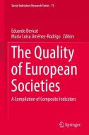 The Quality of European Societies edito da Springer-Verlag GmbH