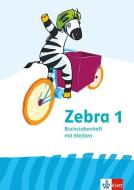 Zebra 1. Allgemeine Ausgabe. Buchstabenheft in Druckschrift Klasse 1 edito da Klett Ernst /Schulbuch
