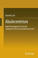 Abulecentrism di Olurinde Lafe edito da Springer International Publishing