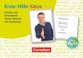 Erste-Hilfe-Sätze: Schüler und Erwachsene lernen Deutsch mit Fotokarten edito da Cornelsen Vlg Scriptor