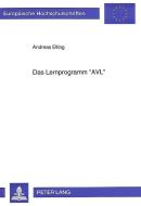 Das Lernprogramm «AVL» di Andreas Elting edito da Lang, Peter GmbH