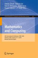 Mathematics and Computing edito da Springer Singapore