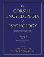 The Corsini Encyclopedia of Psychology, Volume 4 edito da WILEY