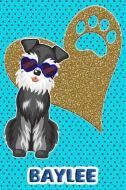 Schnauzer Life Baylee: College Ruled Composition Book Diary Lined Journal Blue di Foxy Terrier edito da INDEPENDENTLY PUBLISHED