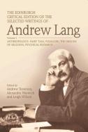 The Edinburgh Critical Edition of the Selected Writings of Andrew Lang, Volume 2 di Andrew Lang edito da Edinburgh University Press