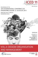 Proceedings of Iced11, Vol. 3 edito da The Design Society