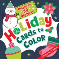 Holiday Cards to Color di Clever Publishing edito da CLEVER PUB