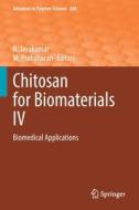Chitosan for Biomaterials IV edito da Springer International Publishing