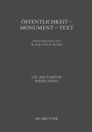 Offentlichkeit - Monument - Text: XIV Congressus Internationalis Epigraphiae Graecae Et Latinae edito da Walter de Gruyter