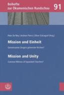 Mission Und Einheit/Mission and Unity: Gemeinsames Zeugnis Getrennter Kirchen?/Common Witness of Separated Churches? edito da Evangelische Verlagsanstalt