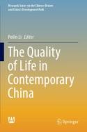 The Quality of Life in Contemporary China edito da SPRINGER NATURE