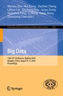Big Data edito da Springer Nature Switzerland AG