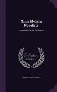 Some Modern Novelists di Helen Thomas Follett edito da Palala Press