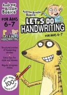 Let's do Handwriting 6-7 di Andrew Brodie edito da Bloomsbury Publishing PLC