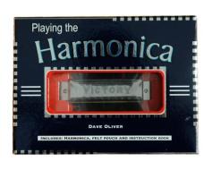 Playing the Harmonica [With Harmonica] di Dave Oliver edito da Shelter Harbor Press