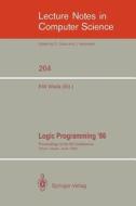 Logic Programming '86 edito da Springer Berlin Heidelberg