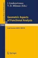 Geometric Aspects of Functional Analysis edito da Springer Berlin Heidelberg