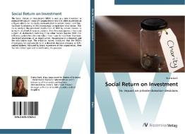 Social Return on Investment di Gratia Zach edito da AV Akademikerverlag