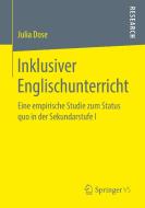 Inklusiver Englischunterricht di Julia Dose edito da Springer-Verlag GmbH