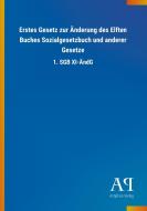 Erstes Gesetz zur Änderung des Elften Buches Sozialgesetzbuch und anderer Gesetze edito da Outlook Verlag