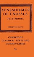 Aenesidemus of Cnossus edito da Cambridge University Press