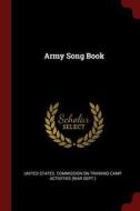 Army Song Book edito da CHIZINE PUBN