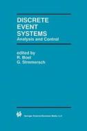 Discrete Event Systems edito da Springer US