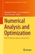 Numerical Analysis and Optimization edito da Springer International Publishing