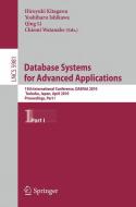 Database Systems for Advanced Applications edito da Springer Berlin Heidelberg