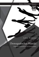 Demografischer Wandel: Folgen für Unternehmen und Lösungsansätze di Achim Widmann edito da Igel Verlag